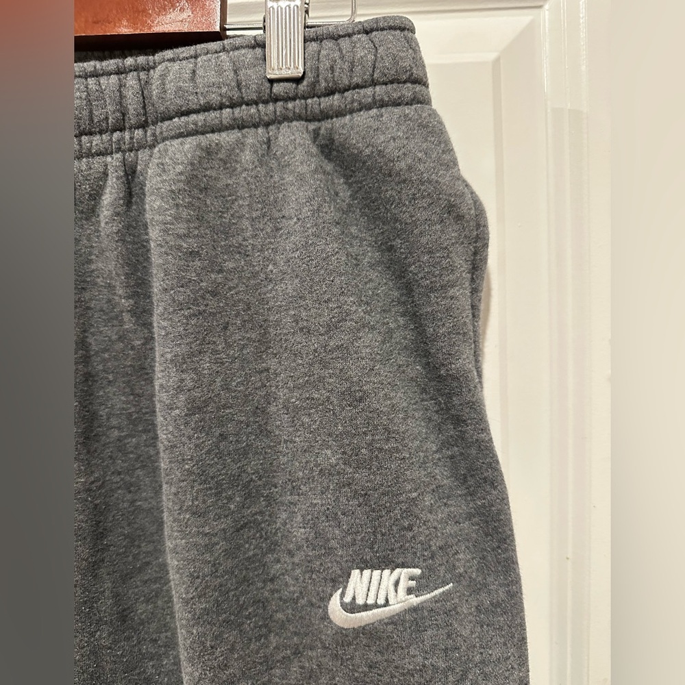 Nike Fleece Joggers, Grey, size M